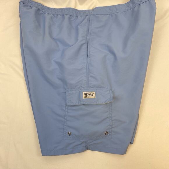 Polo Ralph Lauren Swim Trunks Light Blue Shorts Netted Size 4XB Big & Tall - Picture 10 of 14